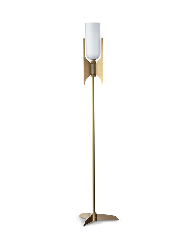 Pennon | Floor Lamp - Brass