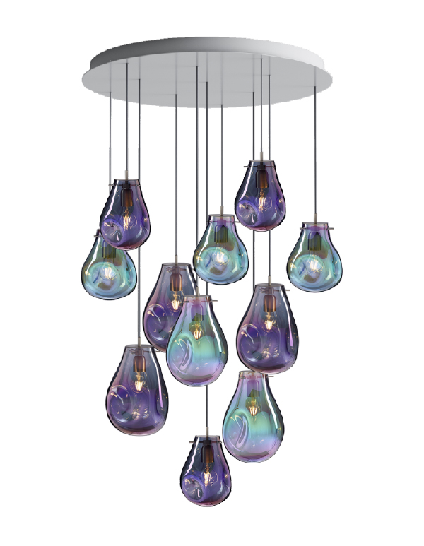 Soap chandelier 11 pcs