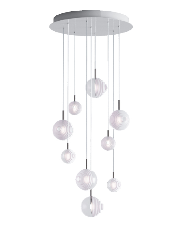 D&B Star chandelier 09 pcs