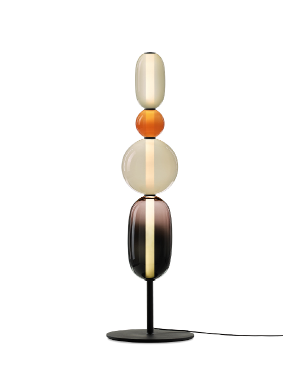 Pebbles floor lamp long