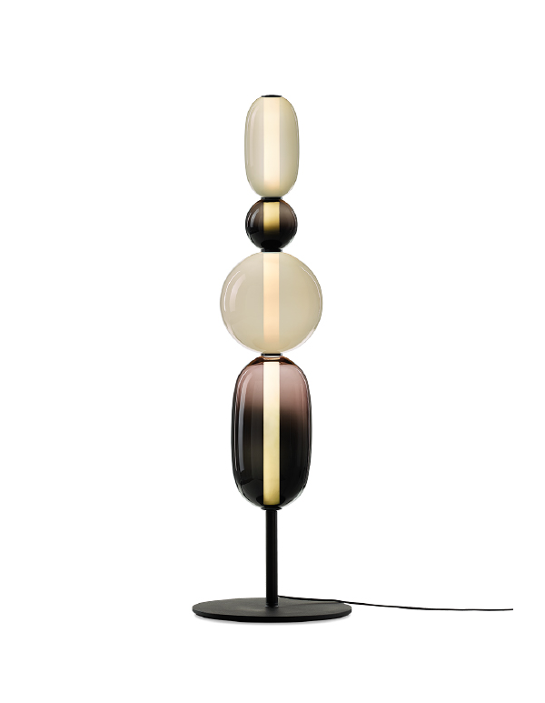 Pebbles floor lamp long