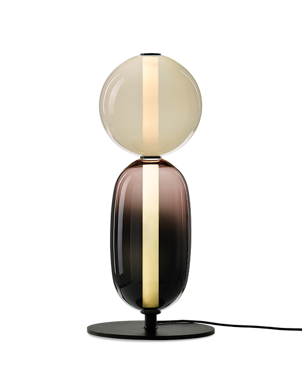 Pebbles floor lamp short