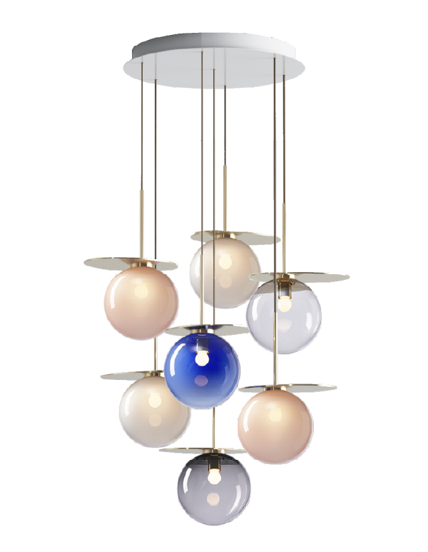 Umbra chandelier 7 pcs