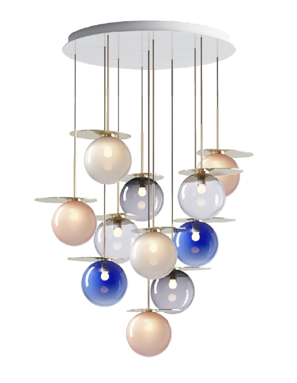 Umbra chandelier 11 pcs