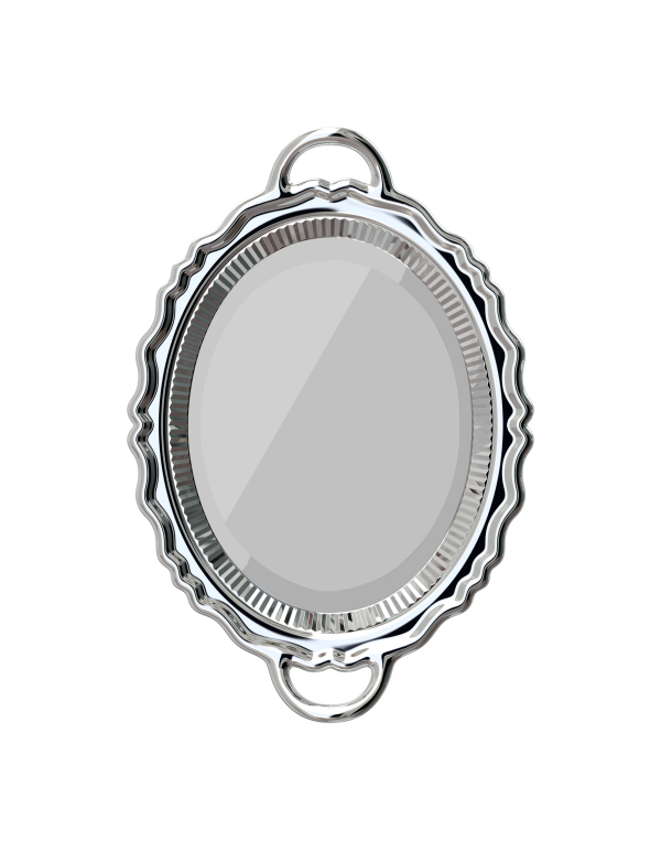 PLATEAU MIROIR METAL FINISH