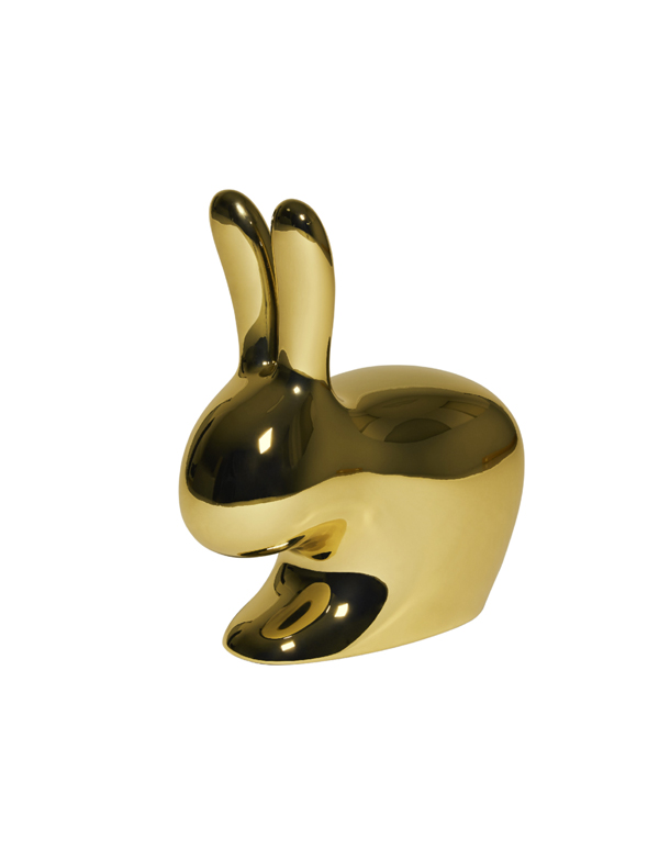 RABBIT CHAIR BABY METAL FINISH