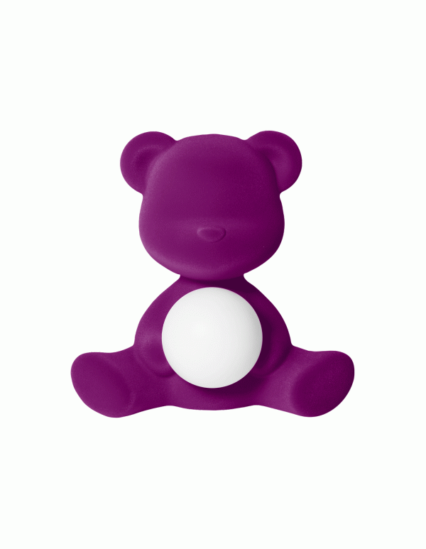 TEDDY GIRL RECHARGEABLE LAMP VELVET FINISH