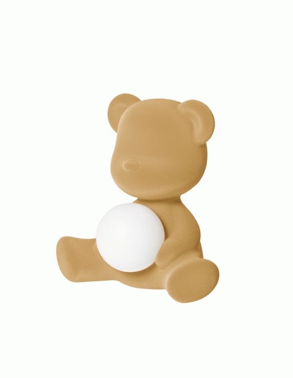 TEDDY GIRL RECHARGEABLE LAMP VELVET FINISH