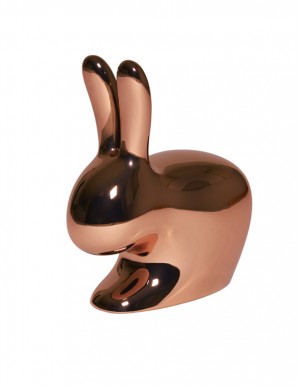 RABBIT CHAIR BABY METAL FINISH