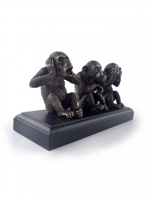 Three Wise Monkeys 三猿